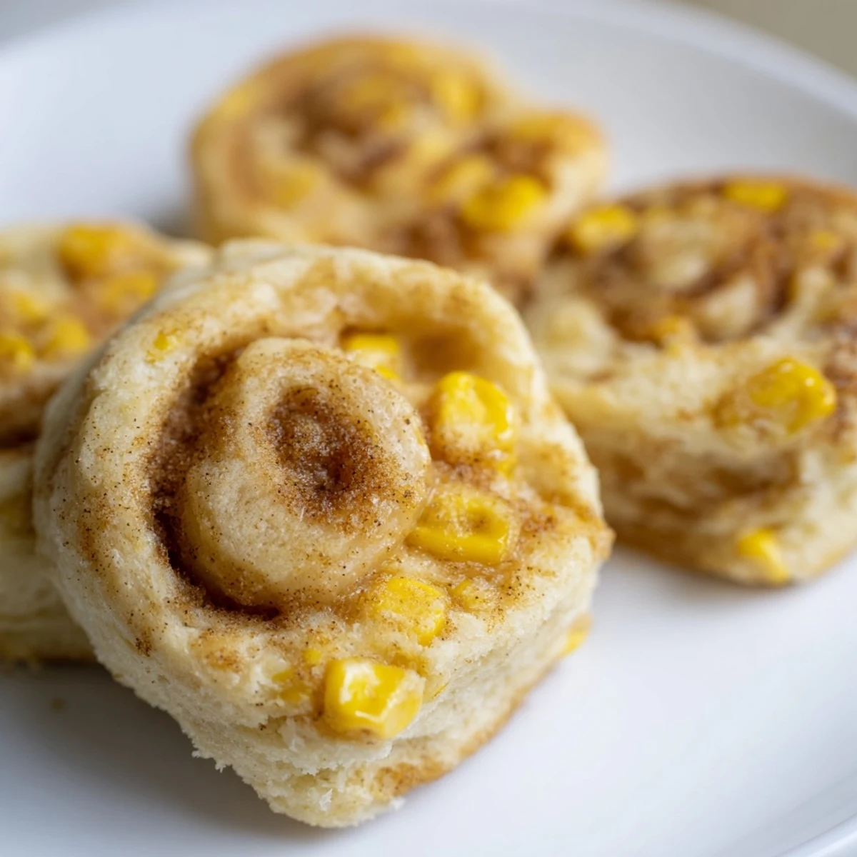 Cinnamon Sugar Sweet Corn Biscuits