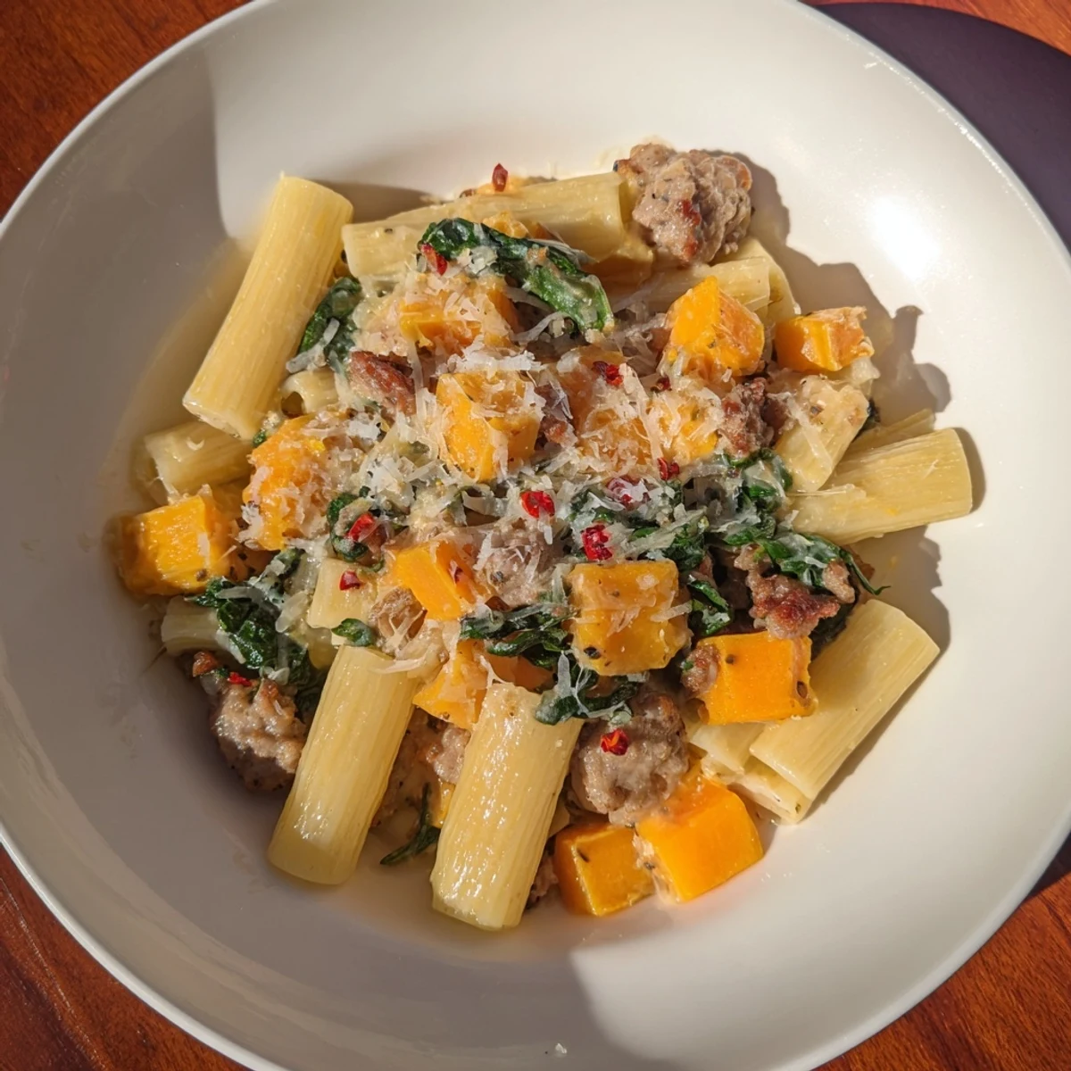 Creamy Rigatoni Butternut Squash