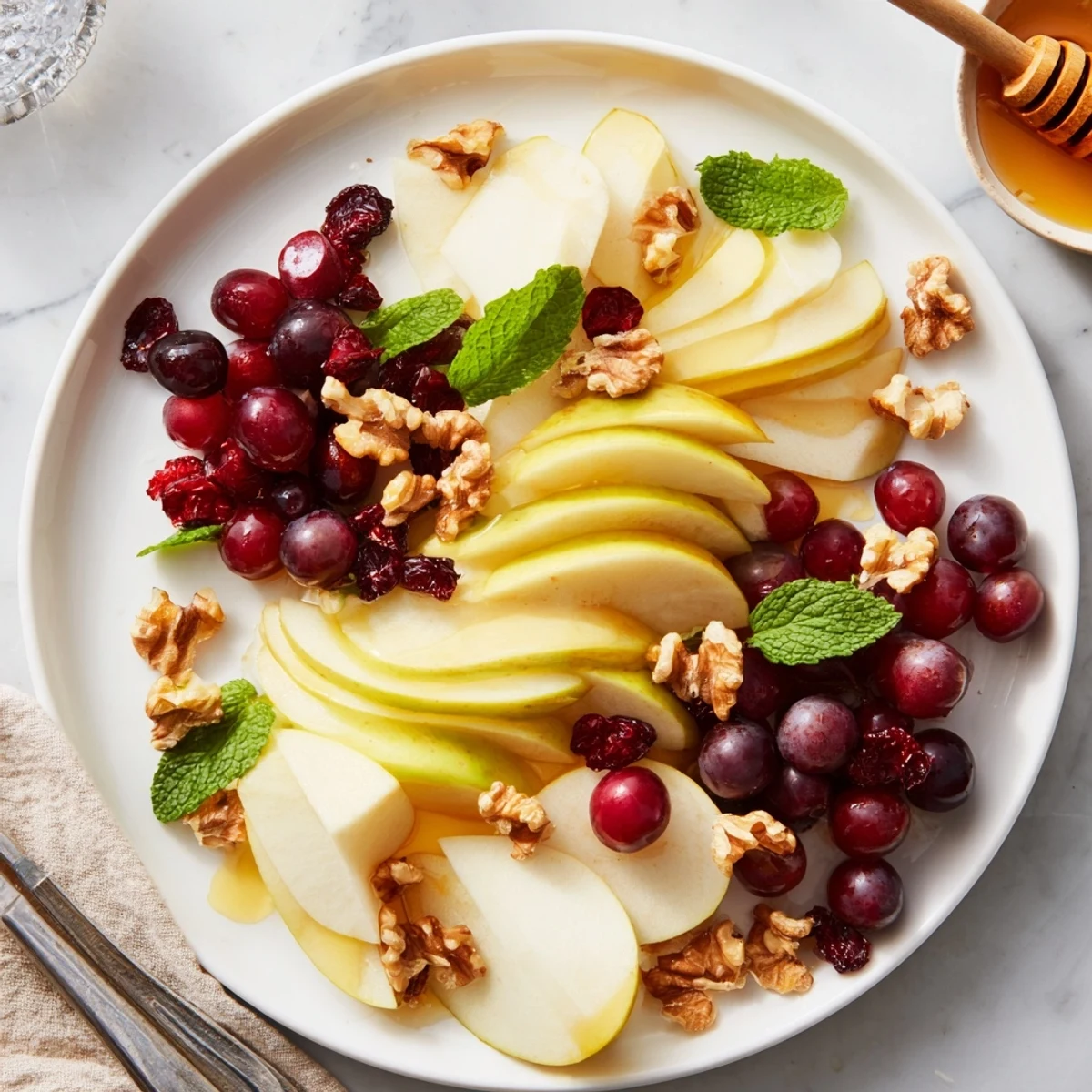 This delightful Apple Orchard Fruit Board offers a crisp, sweet taste of the season with fresh fruit.