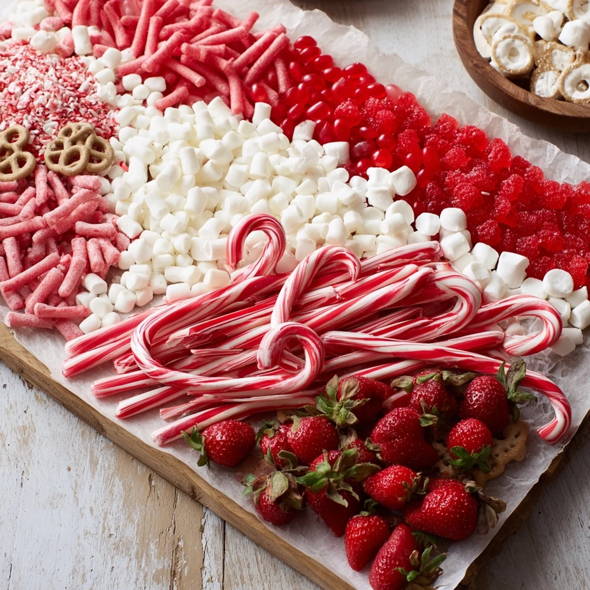 Red White Candy Stripe Treat