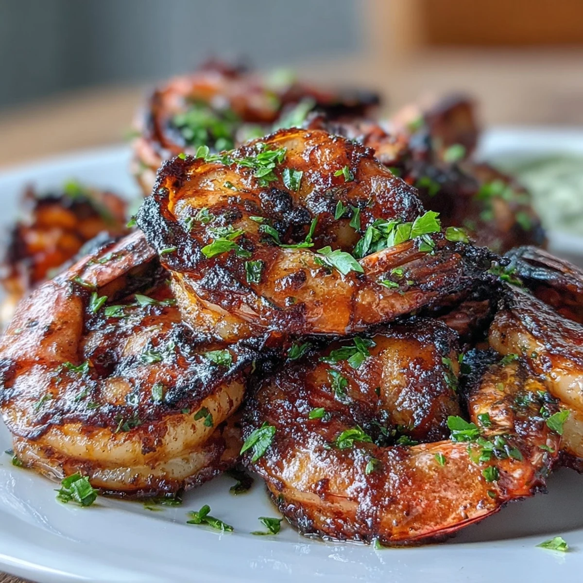 Succulent shrimp marinated in spicy jerk seasoning, charred on the grill and served over fragrant coconut rice.  