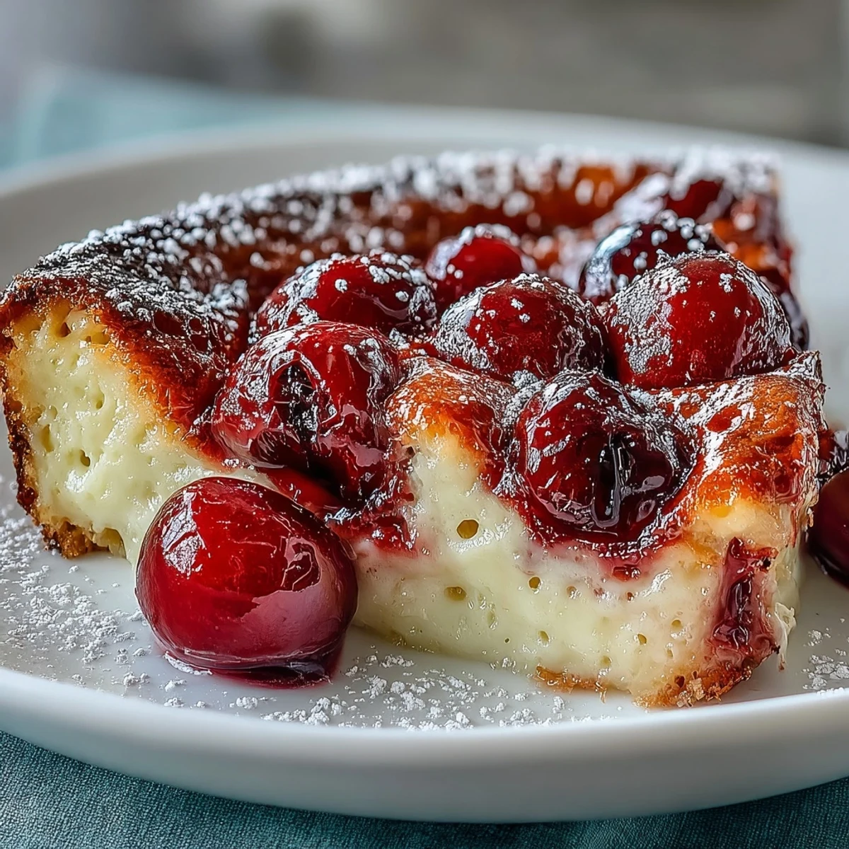 Delightful Cherry Clafoutis with Vanilla Bean