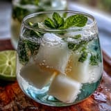 Lychee Agar Jelly Cubes