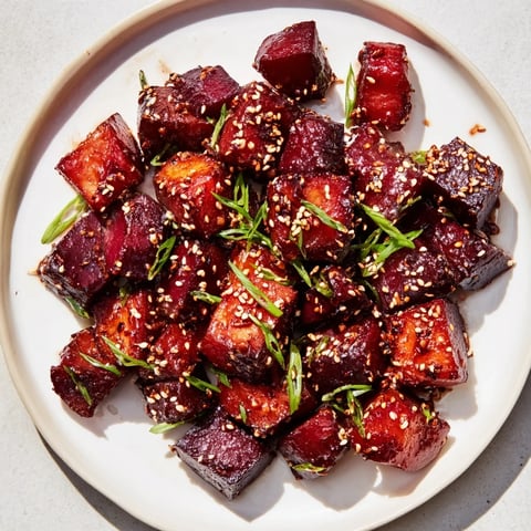 Golden-brown Miso Roasted Winter Vegetables, caramelized and tender, boasting a savory miso glaze.