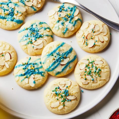 Festive Hanukkah Almond Christmas