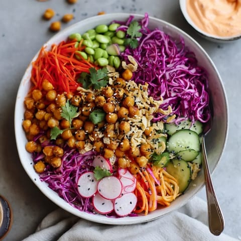 Delectable ASMR Crunch Snack Bowls brimming with fresh, crunchy veggies and flavorful garnishes.  