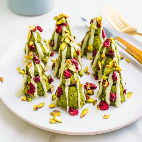Matcha Pistachio Christmas Tree