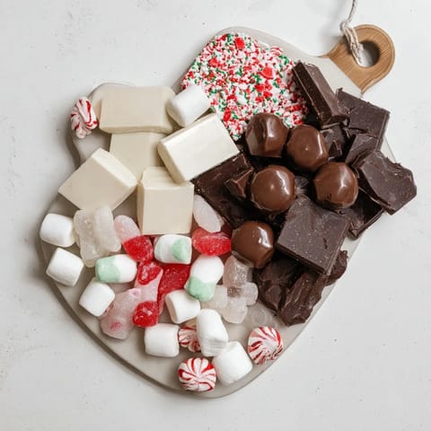 Cozy Mitten Dessert Board