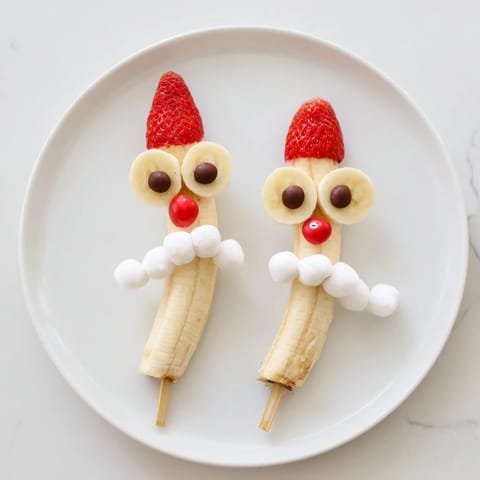 Banana Santa Snack Sticks