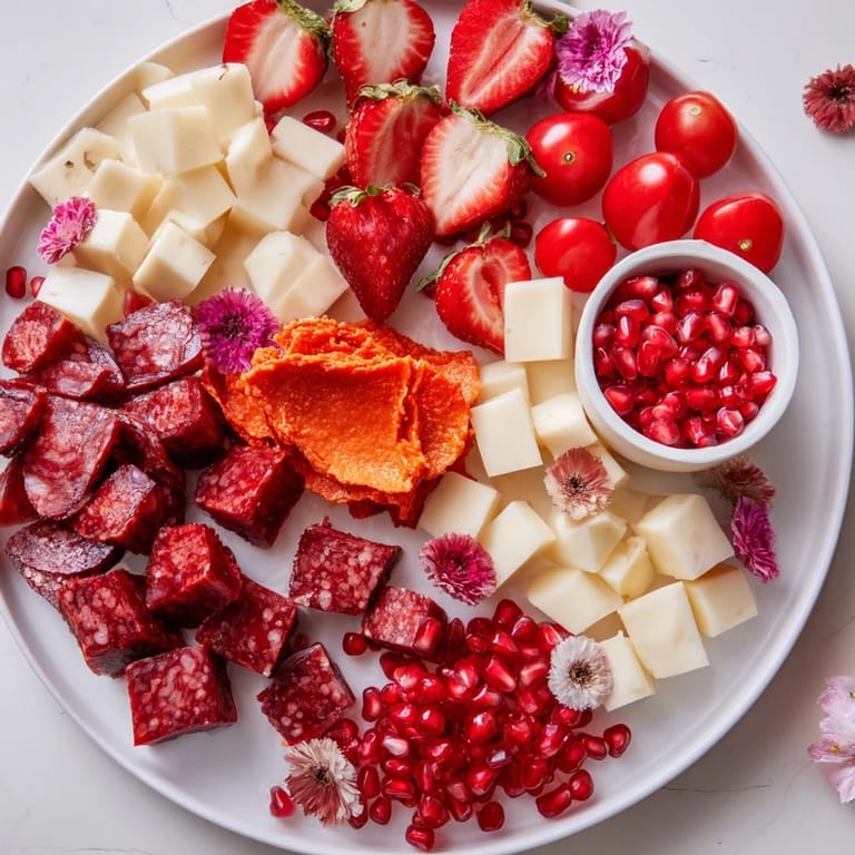 Imagine a visually stunning The Nutcracker Suite Board, layered with dips, meats, and delicious fruits ready to serve.