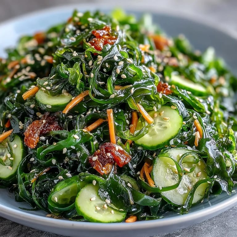 Crisp seaweed snacks and nori sheets add crunch to this Asian-inspired Seaweed & Nori Crunchy Salad with ginger-soy vinaigrette.