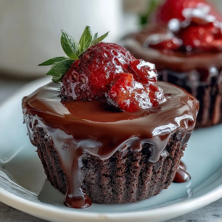 Elegant chocolate strawberry cups layered with smooth vanilla cream, juicy berries, and golden Biscoff crumble—perfect for impressing guests at any celebration.