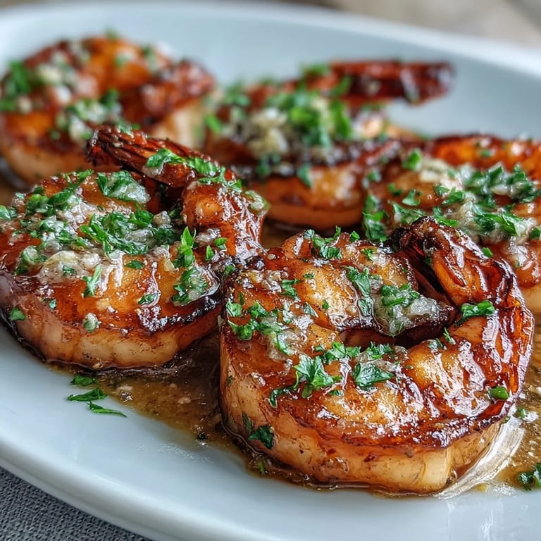 Plump scallops caramelized in butter and olive oil, served in a fragrant lemon garlic wine sauce for an elegant dinner.