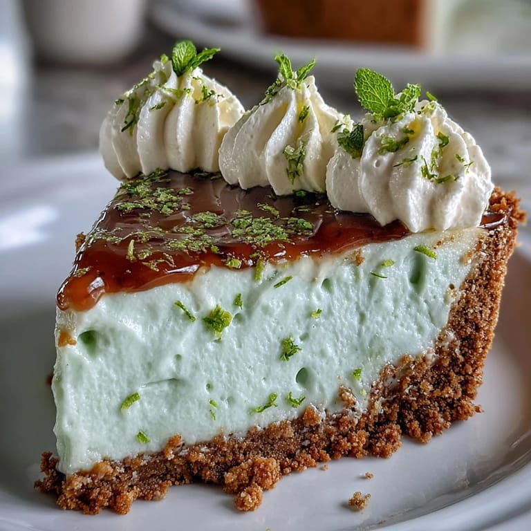 Delicious No-Bake Key Lime Pie slice ready to enjoy with fresh lime garnish.