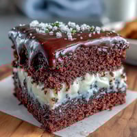 Festive vanilla sheet cake with creamy buttercream frosting, decorated for graduation celebrations.