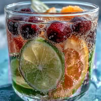 Vibrant punch bowl filled with rainbow sherbet and lemon-lime soda, perfect for festive graduation celebrations.