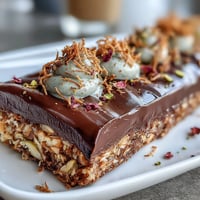 Indulgent Dubai Chocolate Bark with kataifi and pistachio cream, perfect for a luxurious dessert treat.